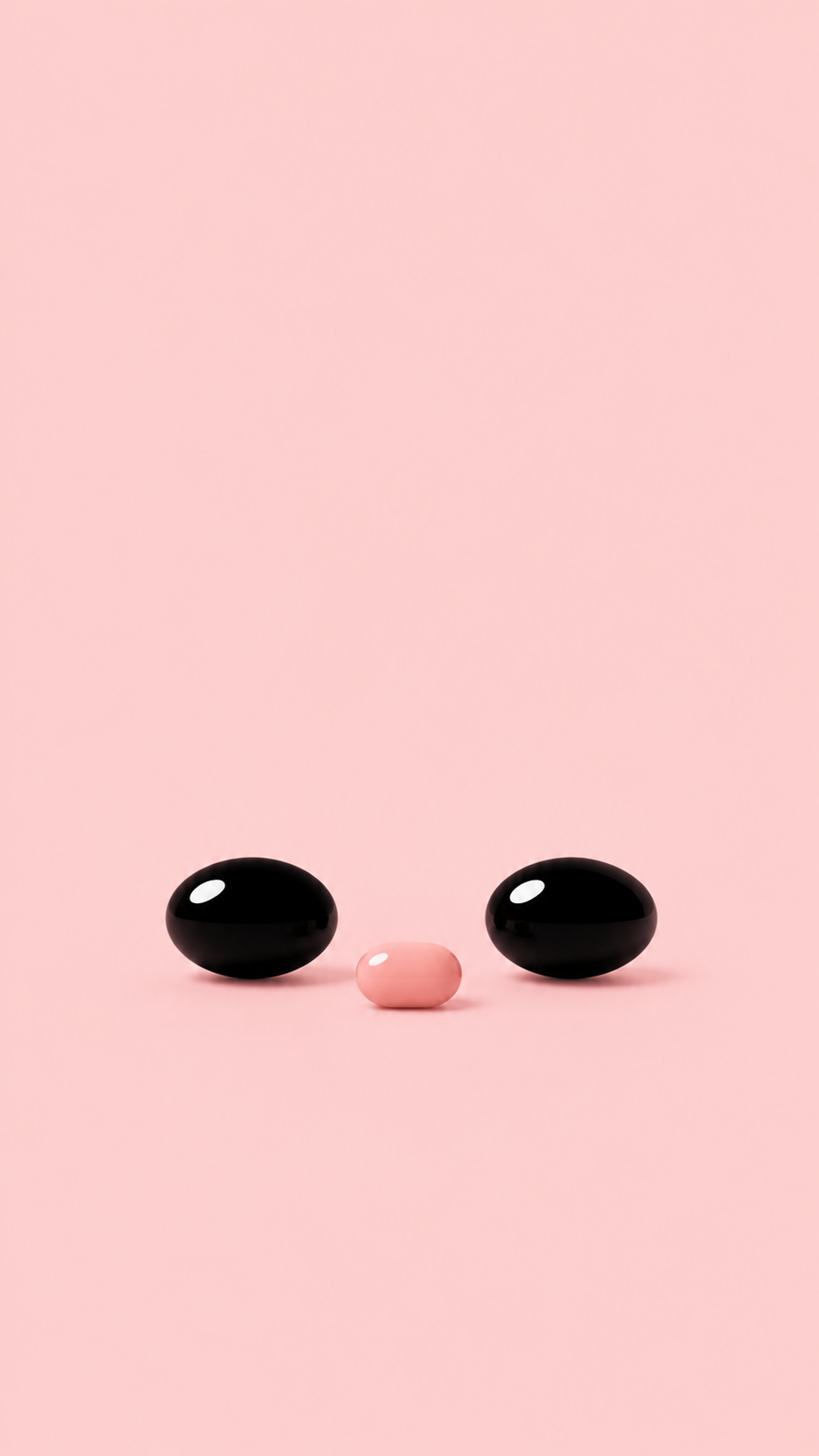 Blush Form Study Abstract phone wallpaper in high resolution