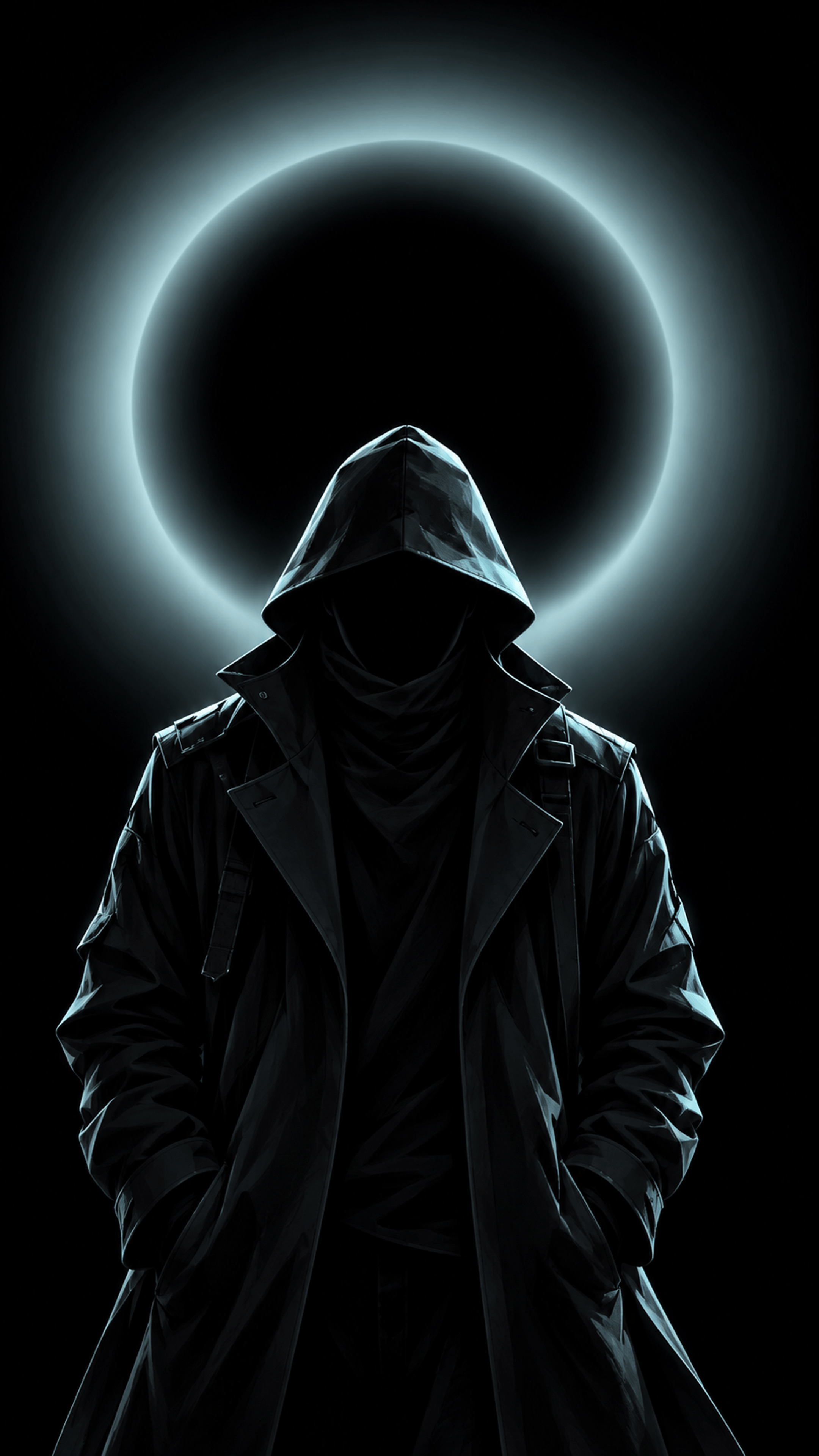 Eclipse Wayfarer Dark phone wallpaper in high resolution
